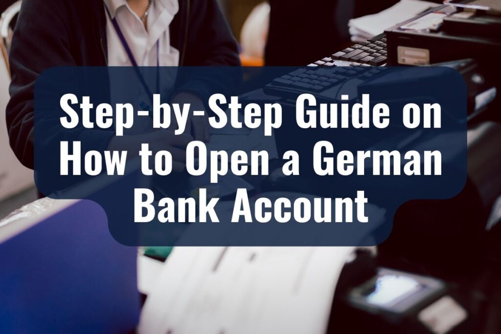 how to open a german bank account